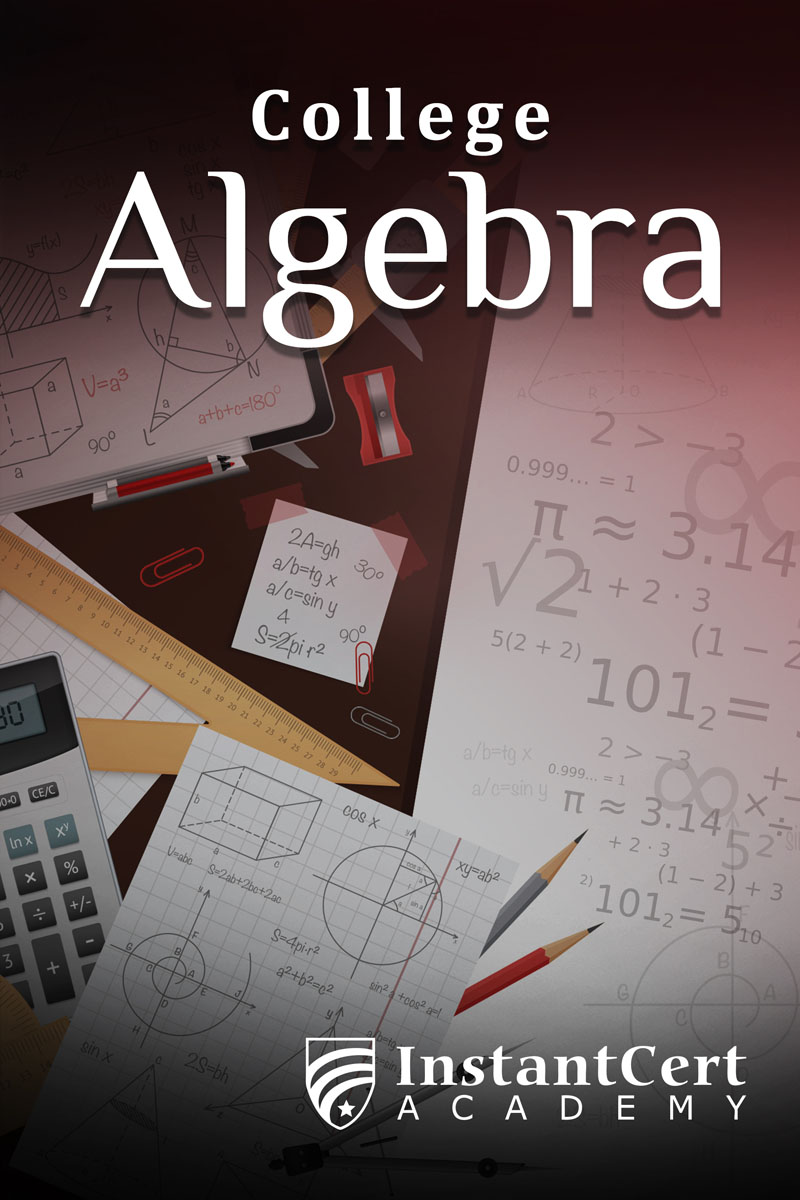 College Algebra course cover